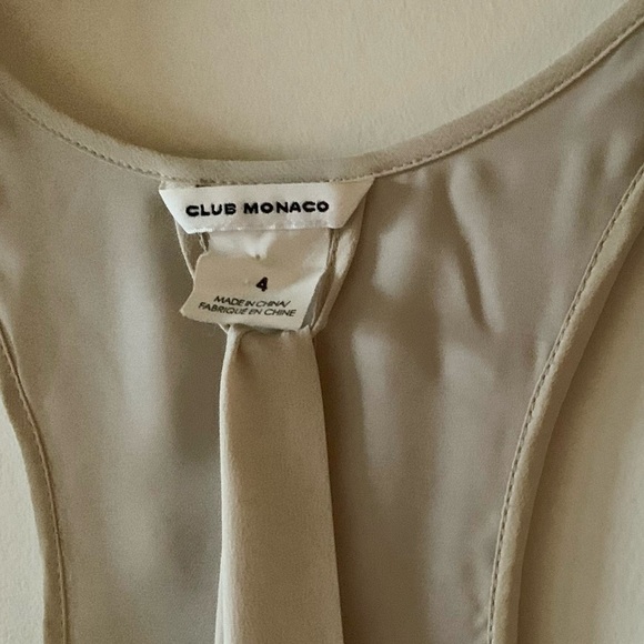 🍸Club Monaco Silk Sequin Dress - Picture 5 of 7